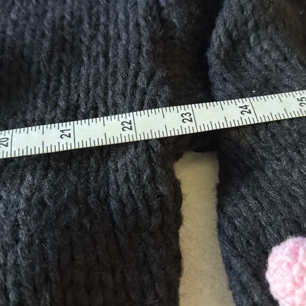 Heart 3D Cardigan Sweater ~ Sweetest Oversized Knit Valentine's Day cardigan 🩷 - Picture 8 of 10